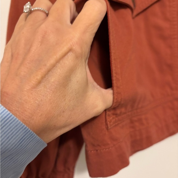 Madewell Women's Terracotta Utility Jacket - Picture 3 of 4
